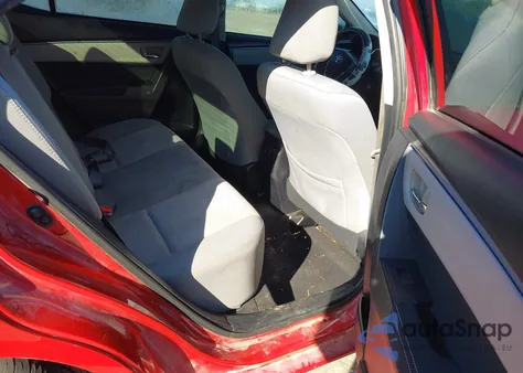 2015 Toyota Corolla Le z USA, uszkodzony, nr VIN 2T1BURHE5FC292633